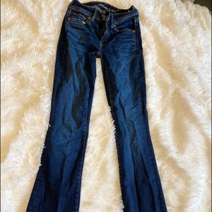 American Eagle Dark Wash Boot Cut Jeans